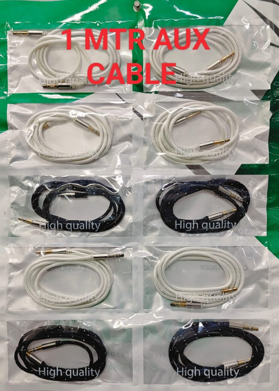 OJ7zGQOXYUjxw3sneKZ.jpg IMPORTED 1 MTR AUX CABLE - Image 1
