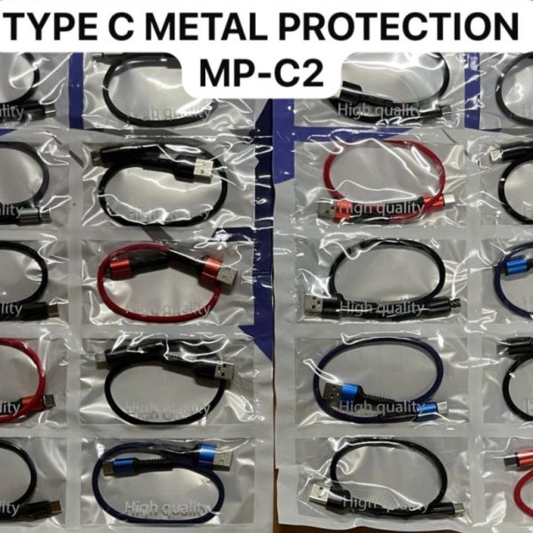 TYPE-C METAL PROTECTION POWER BANK CABLE  10 PCS PATTA