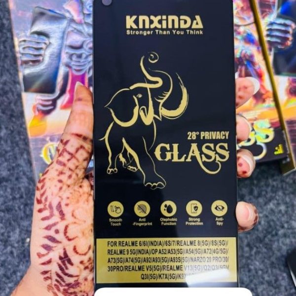 KNXiNDA  ANTI SPY PRIVACY GLASS 10 PCS BOX 10*25=250/-