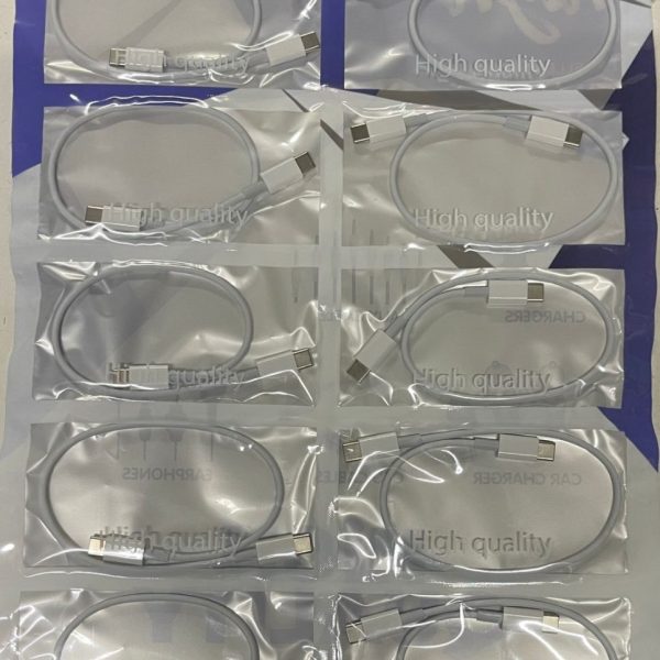 HIGH QUALITY TYPE C TO TYPE C POWER BANK CABLE 10 PCS PATTA