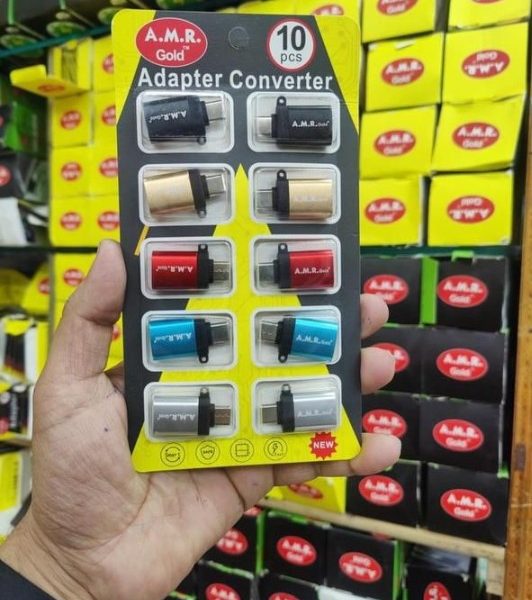 A.M.R.TYPE-C OTG/CONVERTER  10 PCS PATTA