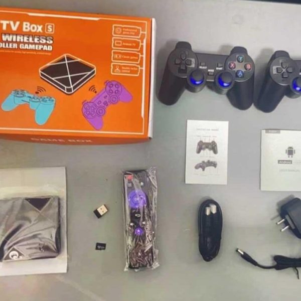 4K ULTRA HD TV BOX 2.4G WIRELESS CONTROLLER GAMEPAD