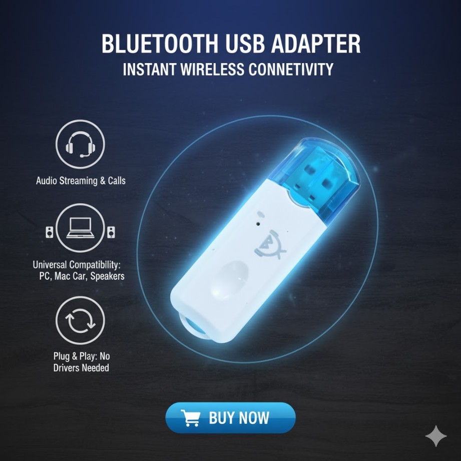 OdcSENAnRcAZP6jvBkz.jpg USB WIRELESS BLUETOOTH DONGLE FOR HOME THEATRESS & CARS FOR AUDIO - Image 1