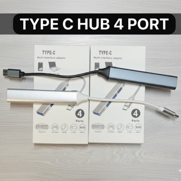 TYPE C HUB 4 PORT