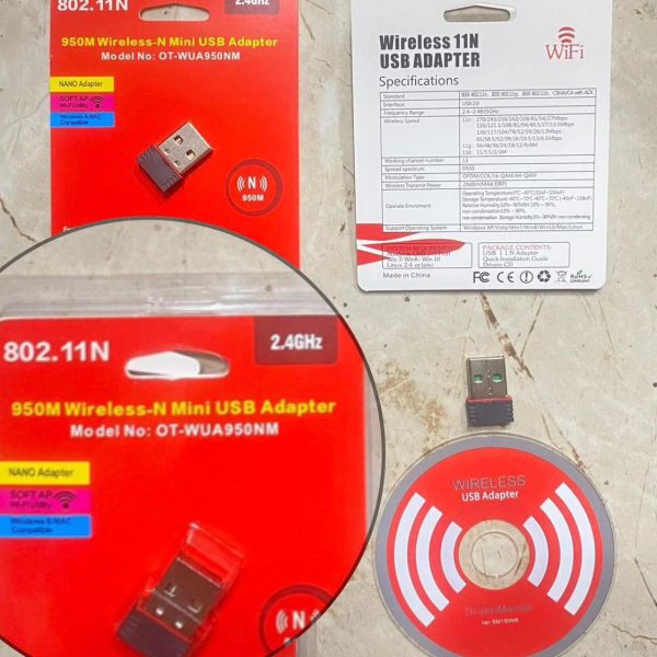 802.11N 950M WIRELESS N MINI USB ADAPTER