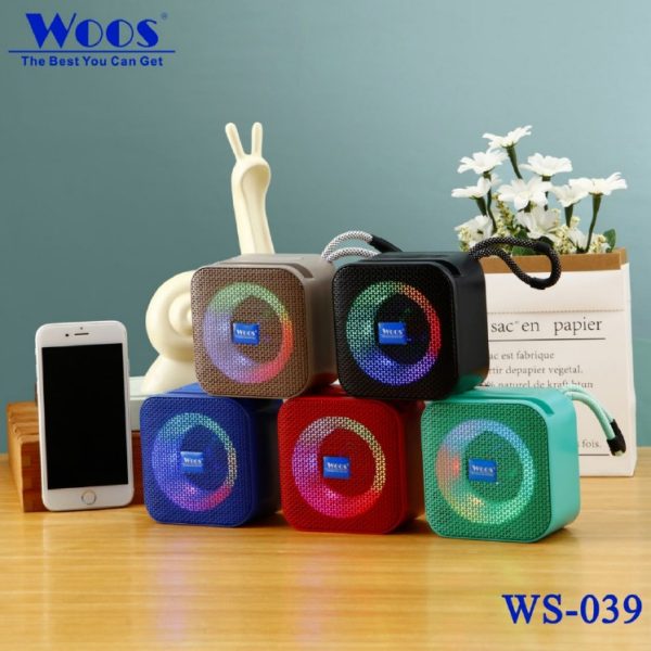 WOOS WS-039 RGB LIGHT WIRELESS SPEAKER