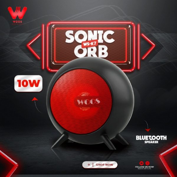 WOOS WS-K7 10W RGB LIGHT WIRELESS SPEAKER