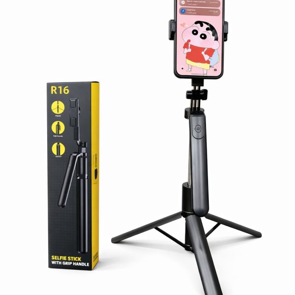 R16 SELFIE STICK WITH GRIP HANDLE