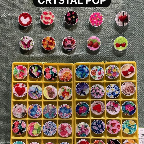 CRYSTAL POP SOCKET (20 PCS SET)