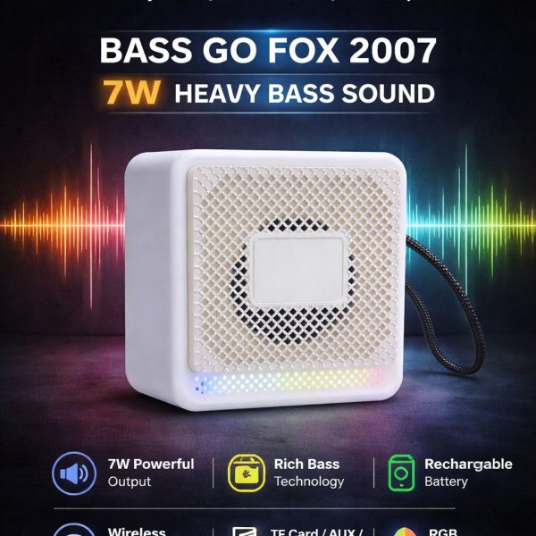FONFOX FOX2007 TRABLE SERIES PORTABLE WIRELESS SPEAKER