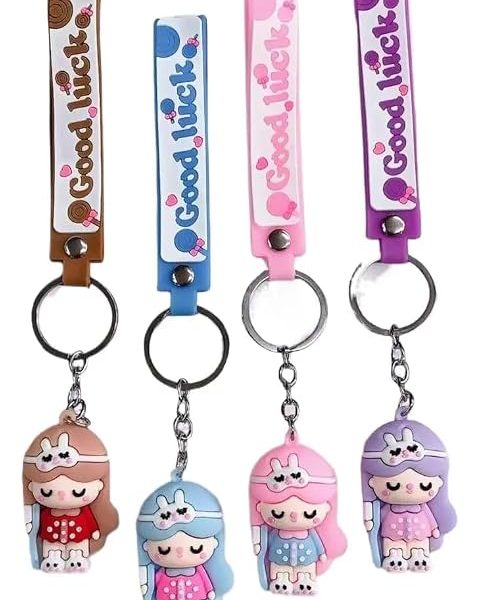 MIX DESIGN KEYRING (5 PCS SET)