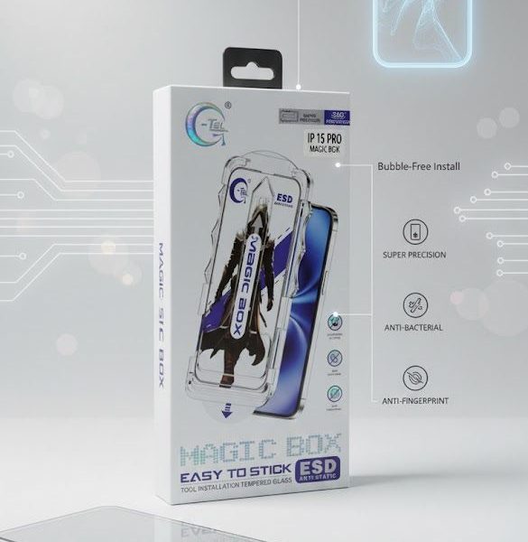 GTEL 360 PROTECTION/KING KONG GLASS MAGIC BOX ESD ANTI STATIC